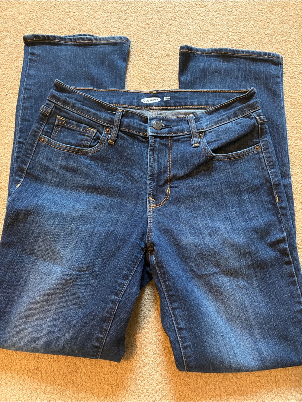 Old Navy Women’s Dark Blue Boot Cut Jeans